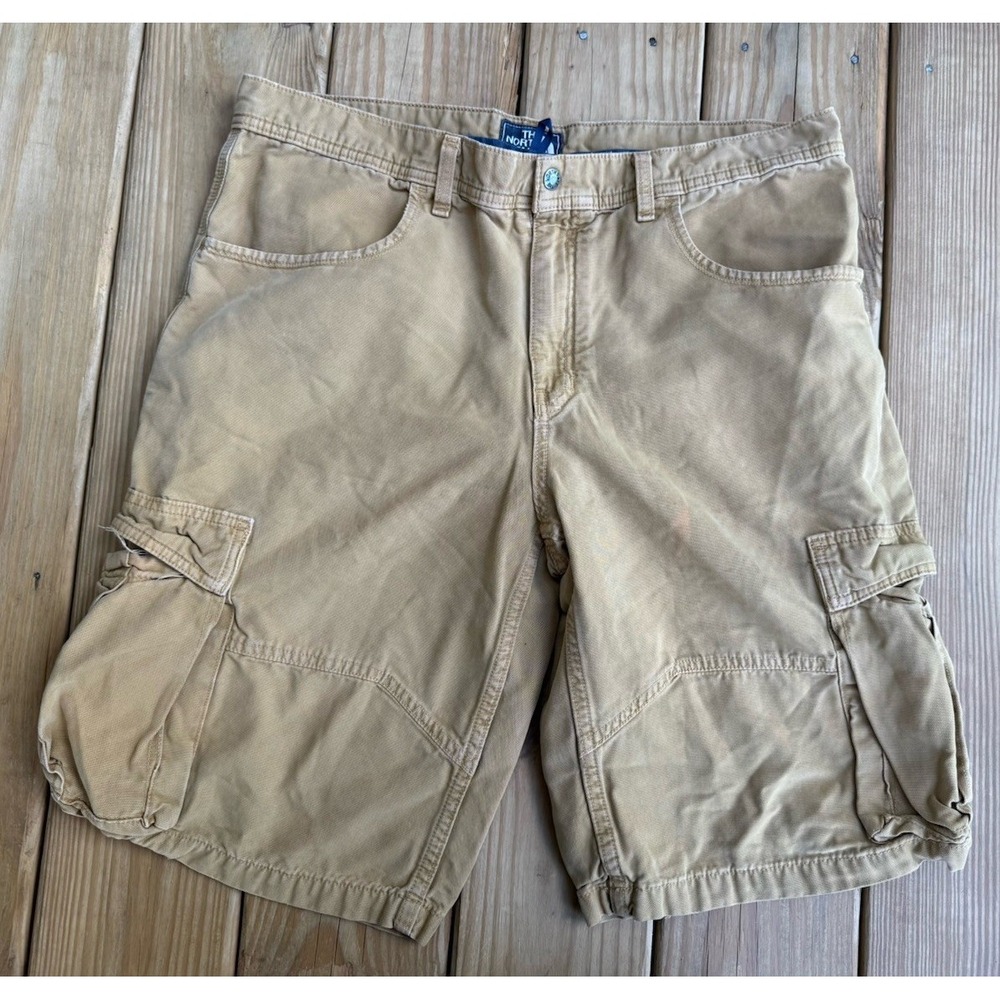 Vintage Y2K The North Face Cargo Shorts Mens 36 Long Baggy 14" Inseam